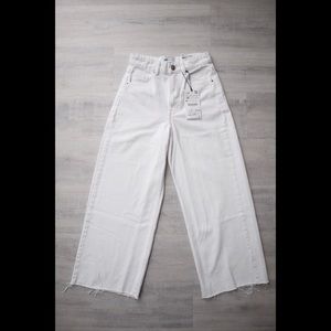 Zara Jeans - Hi rise cropped - Culotte